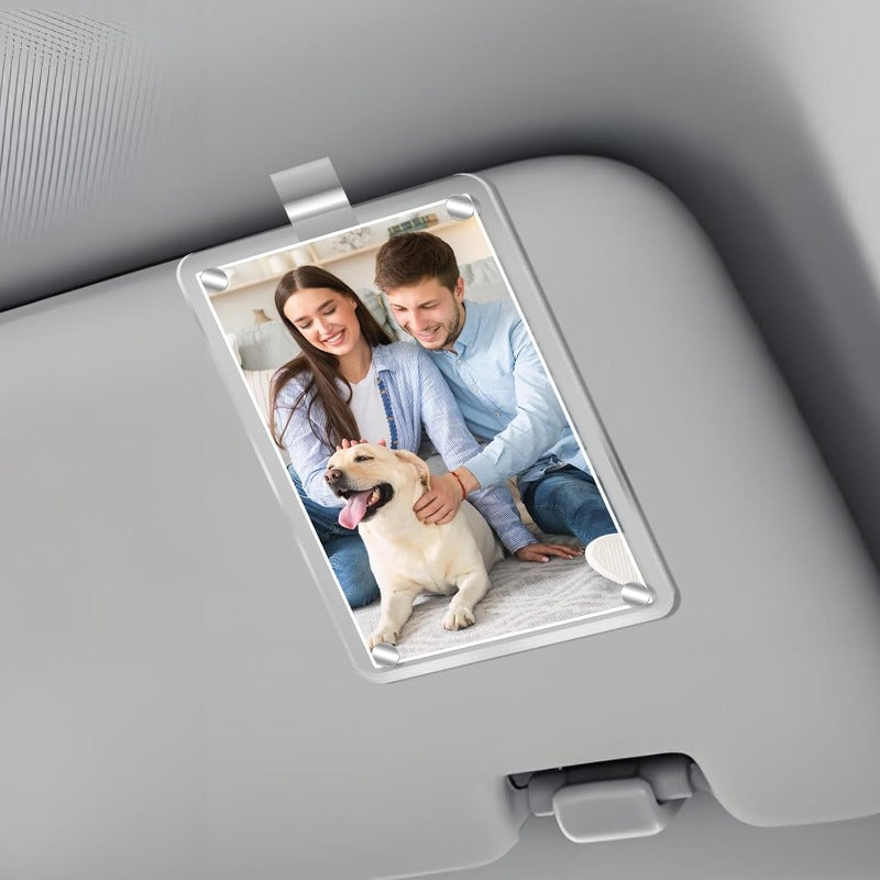 Magnetic Visor Photo Frame
