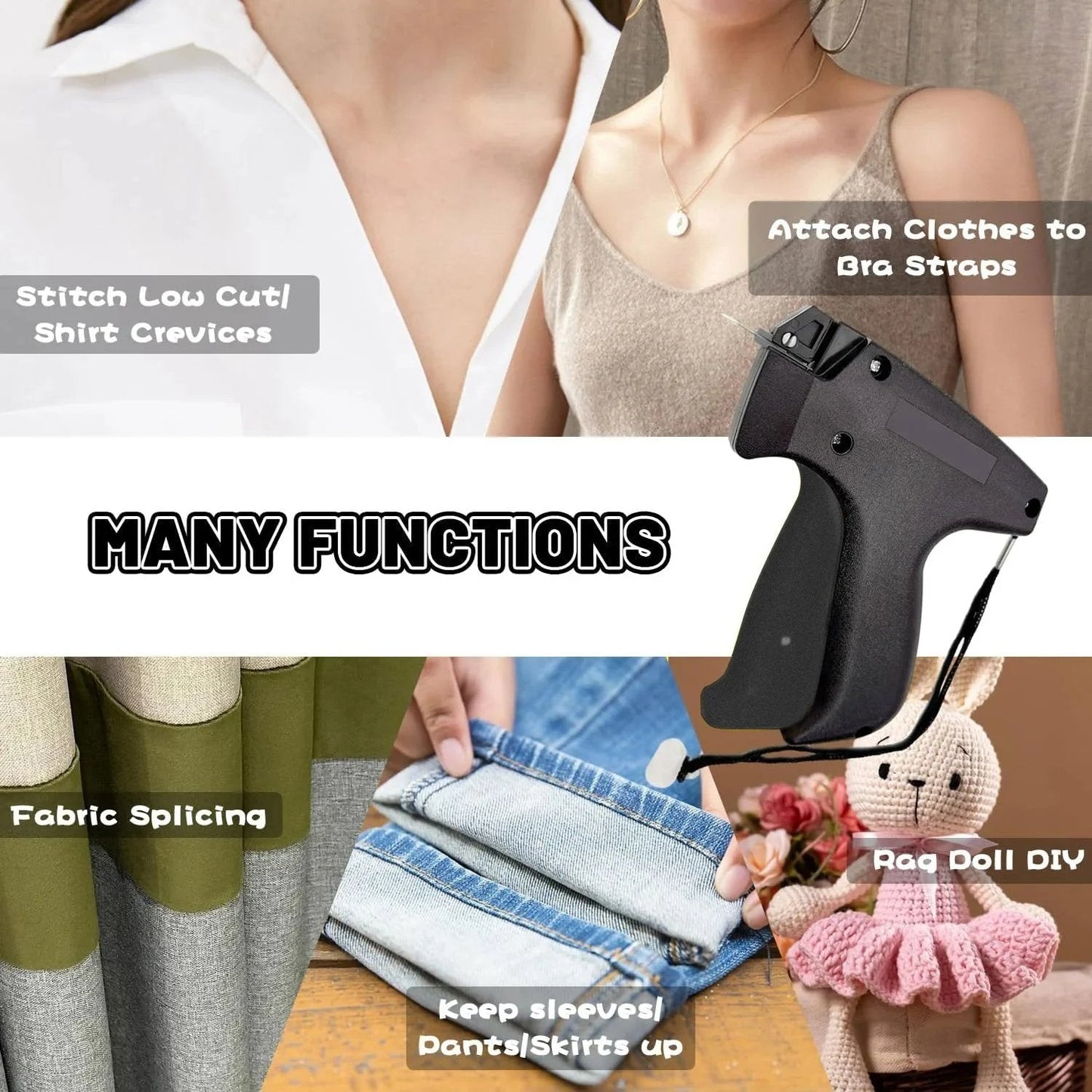 Instant Stitch Tool – Quick Fix Fastening Gun for Clothes & More