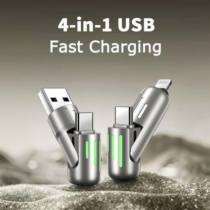 🔥Last Day Buy 3 Free 1 - 4-in-1 USB Charging Cable fast charging 240W