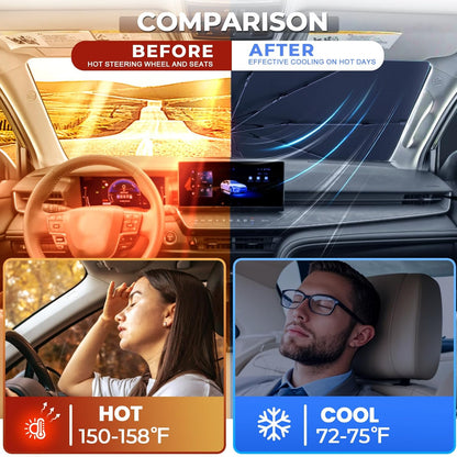 Car Windshield Sun Shade Umbrella