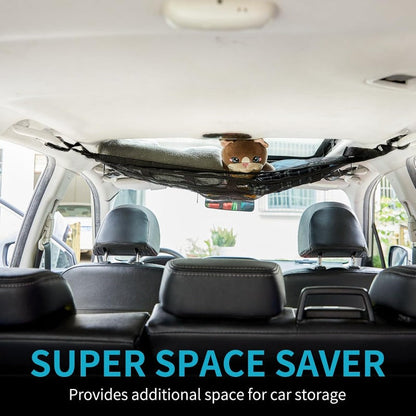 Upgraded Car Ceiling Cargo Net – Maximize Your Storage Space