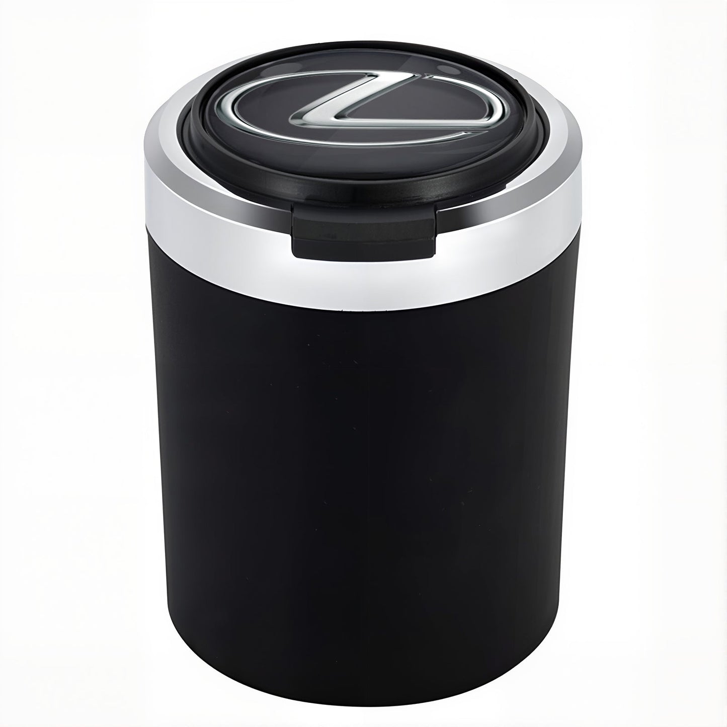 Smokeless Stainless Steel LED Car Cupholder Ashtray with Lid
