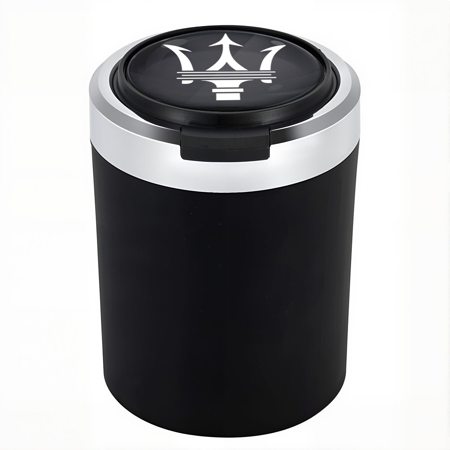 Smokeless Stainless Steel LED Car Cupholder Ashtray with Lid