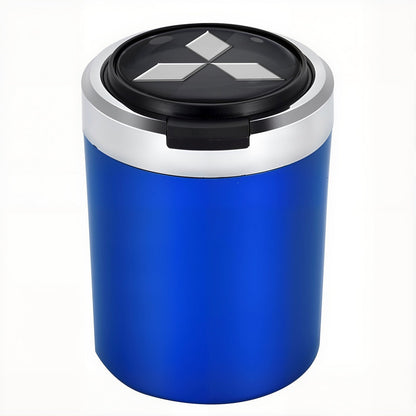 Smokeless Stainless Steel LED Car Cupholder Ashtray with Lid