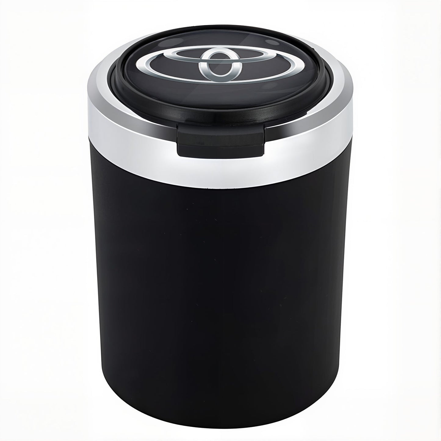 Smokeless Stainless Steel LED Car Cupholder Ashtray with Lid