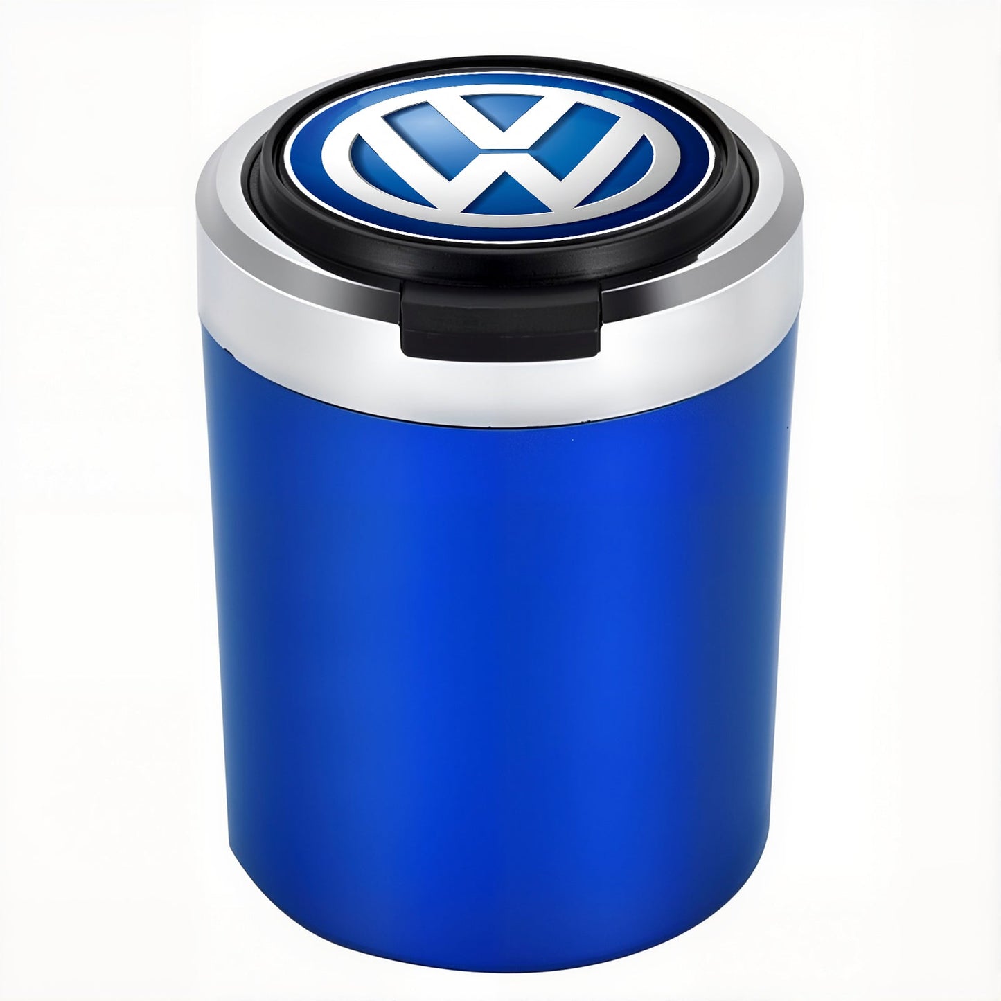 Smokeless Stainless Steel LED Car Cupholder Ashtray with Lid