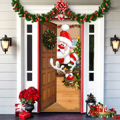 2024 Christmas Front Door Decoration