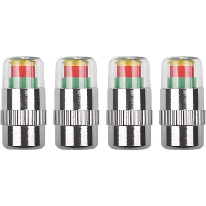 3-Color Tire Pressure Alert Caps