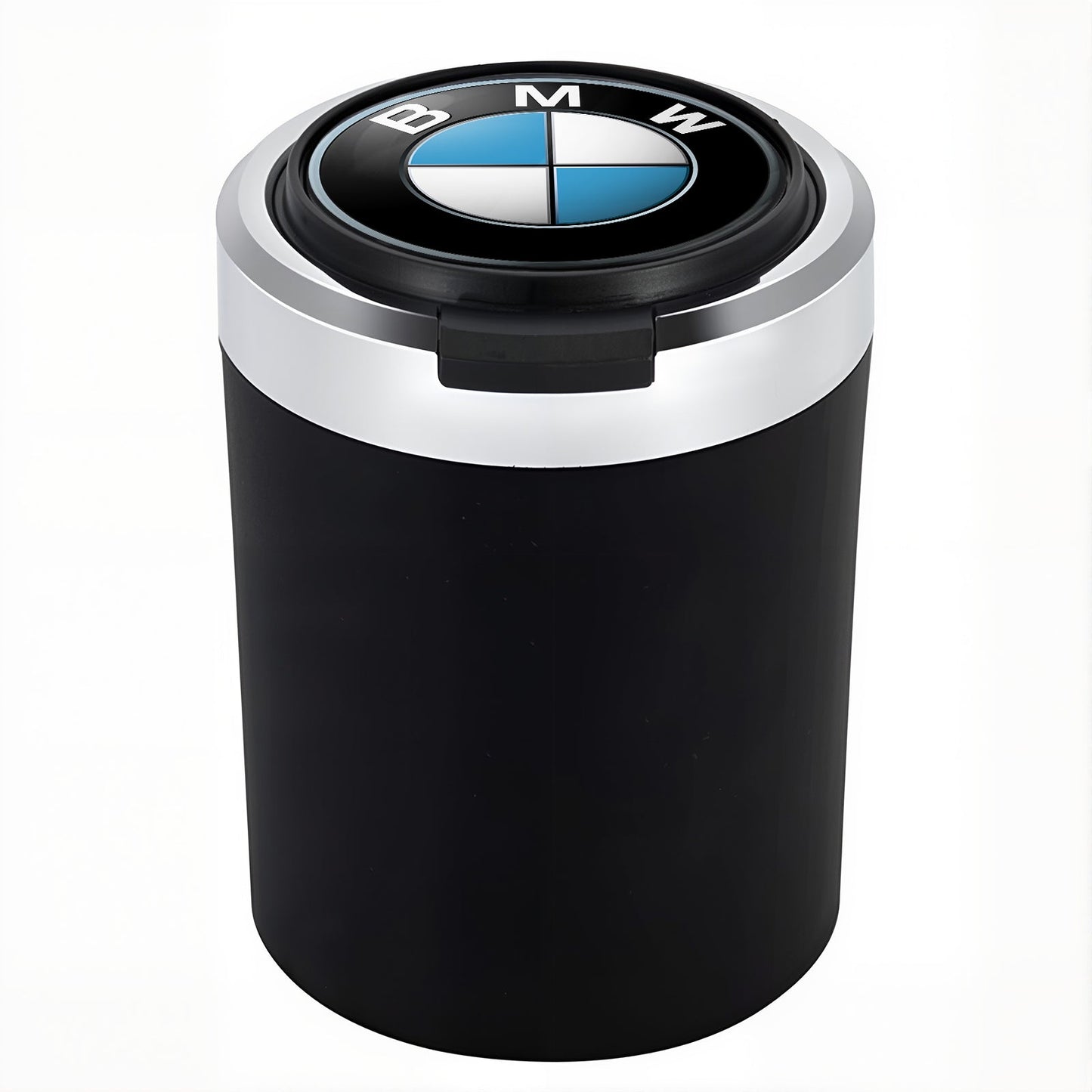 Smokeless Stainless Steel LED Car Cupholder Ashtray with Lid