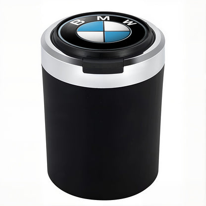 Smokeless Stainless Steel LED Car Cupholder Ashtray with Lid