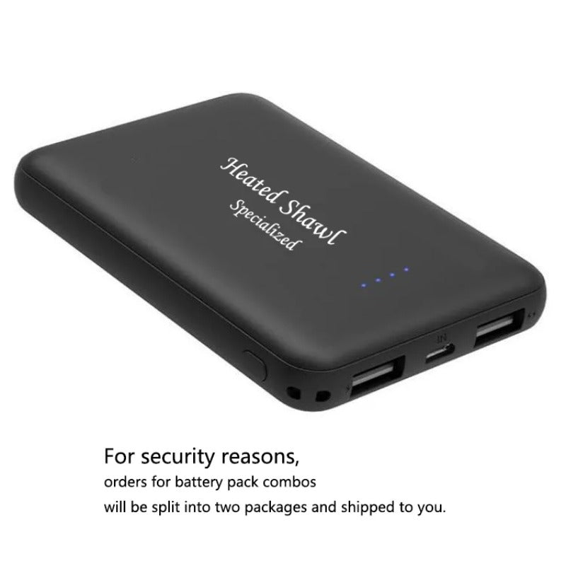 Portable Heated Blanket Shawl