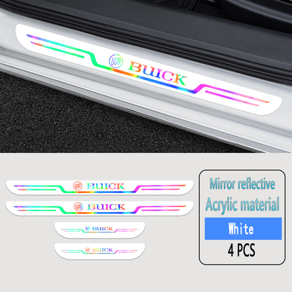 Acrylic Laser Car Anti-Fouling Door Sill Strips🎉4pcs🎉