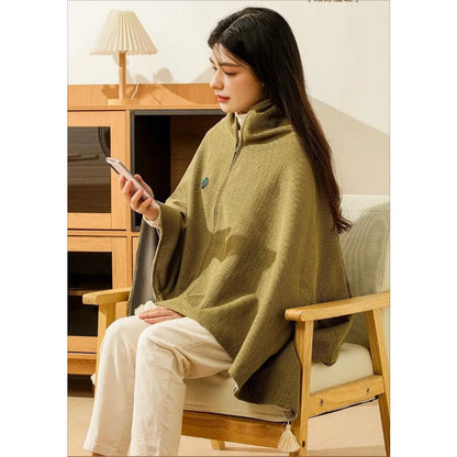 Portable Heated Blanket Shawl